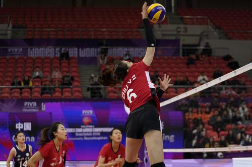 浙江女排2018世俱杯精彩瞬间