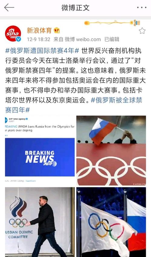 俄罗斯奥运会被禁赛,俄罗斯奥运会被禁赛多久