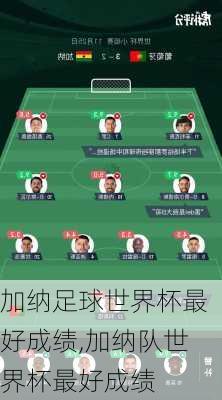 加纳足球世界杯最好成绩,加纳队世界杯最好成绩