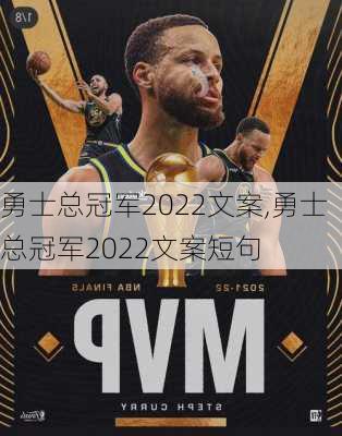 勇士总冠军2022文案,勇士总冠军2022文案短句