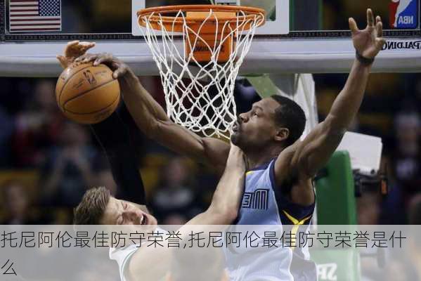 托尼阿伦最佳防守荣誉,托尼阿伦最佳防守荣誉是什么