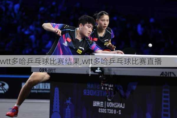wtt多哈乒乓球比赛结果,wtt多哈乒乓球比赛直播