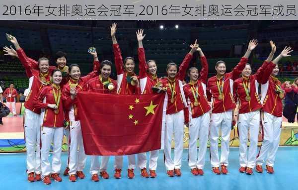 2016年女排奥运会冠军,2016年女排奥运会冠军成员