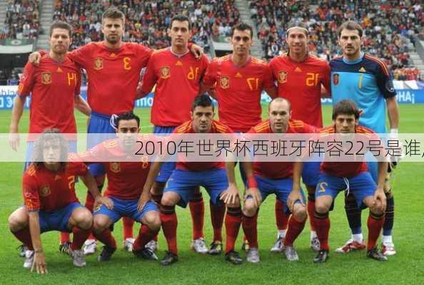 2010年世界杯西班牙阵容22号是谁,