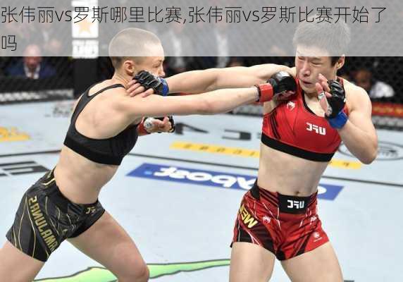 张伟丽vs罗斯哪里比赛,张伟丽vs罗斯比赛开始了吗