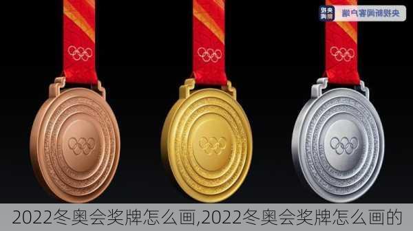 2022冬奥会奖牌怎么画,2022冬奥会奖牌怎么画的