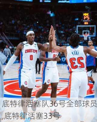 底特律活塞队36号全部球员,底特律活塞33号