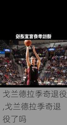 戈兰德拉季奇退役,戈兰德拉季奇退役了吗