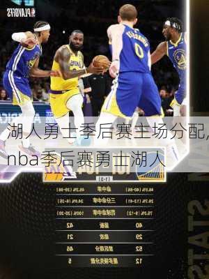 湖人勇士季后赛主场分配,nba季后赛勇士湖人