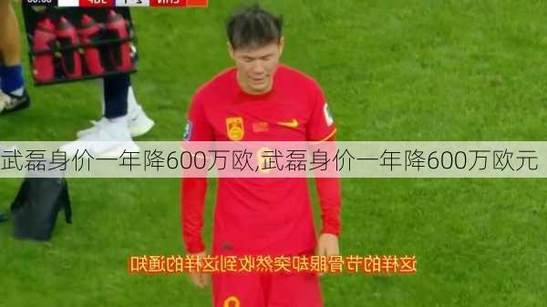 武磊身价一年降600万欧,武磊身价一年降600万欧元