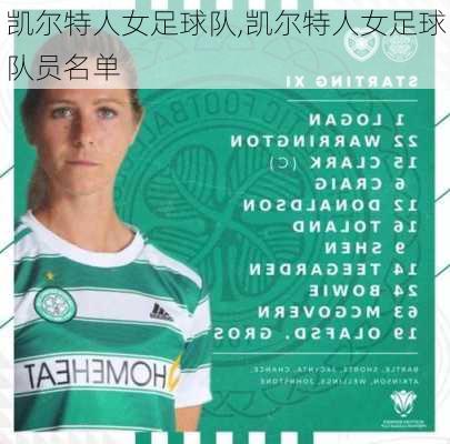 凯尔特人女足球队,凯尔特人女足球队员名单