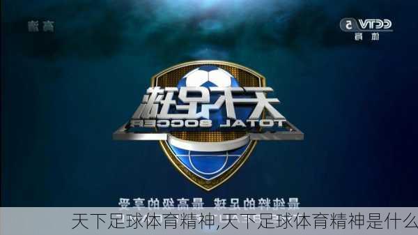 天下足球体育精神,天下足球体育精神是什么