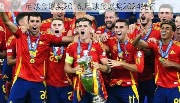 足球金球奖2016,足球金球奖2024提名
