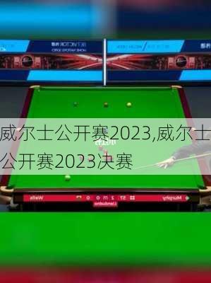 威尔士公开赛2023,威尔士公开赛2023决赛
