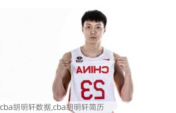 cba胡明轩数据,cba胡明轩简历