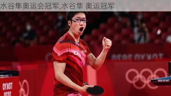 水谷隼奥运会冠军,水谷隼 奥运冠军