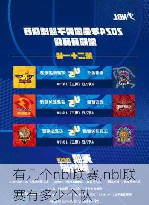 有几个nbl联赛,nbl联赛有多少个队