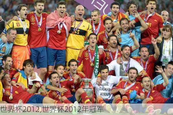 世界杯2012,世界杯2012年冠军
