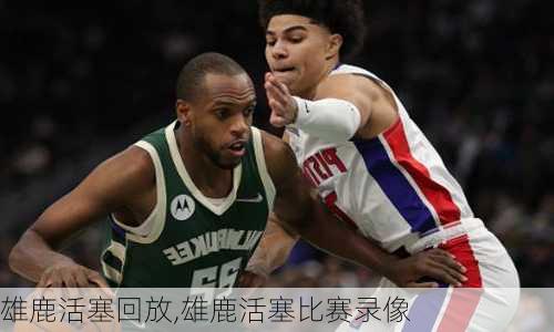 雄鹿活塞回放,雄鹿活塞比赛录像