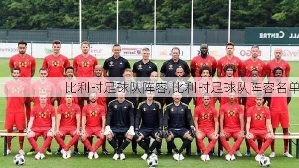 比利时足球队阵容,比利时足球队阵容名单
