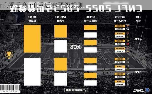 nfl季后赛,nfl季后赛晋级规则