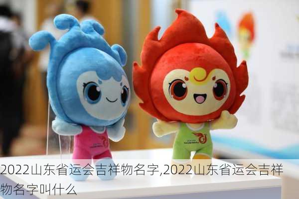 2022山东省运会吉祥物名字,2022山东省运会吉祥物名字叫什么