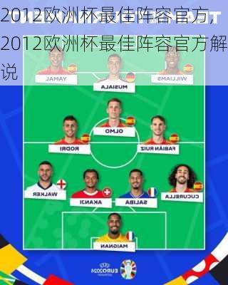 2012欧洲杯最佳阵容官方,2012欧洲杯最佳阵容官方解说