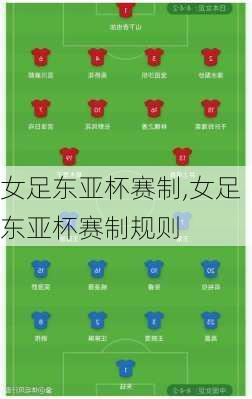 女足东亚杯赛制,女足东亚杯赛制规则