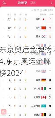 东京奥运金牌榜24,东京奥运金牌榜2024