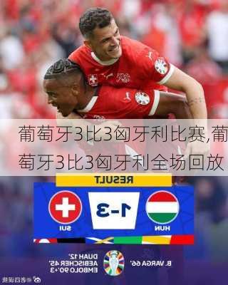 葡萄牙3比3匈牙利比赛,葡萄牙3比3匈牙利全场回放