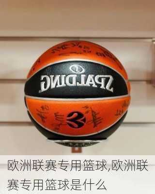 欧洲联赛专用篮球,欧洲联赛专用篮球是什么
