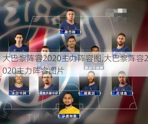 大巴黎阵容2020主力阵容图,大巴黎阵容2020主力阵容图片