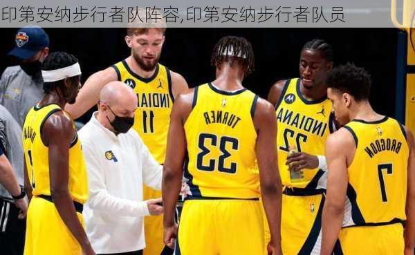 印第安纳步行者队阵容,印第安纳步行者队员