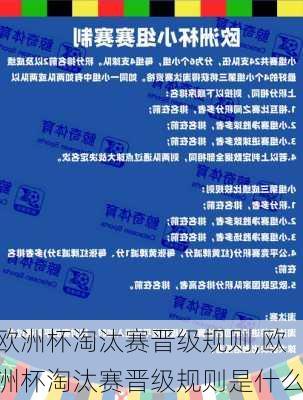 欧洲杯淘汰赛晋级规则,欧洲杯淘汰赛晋级规则是什么