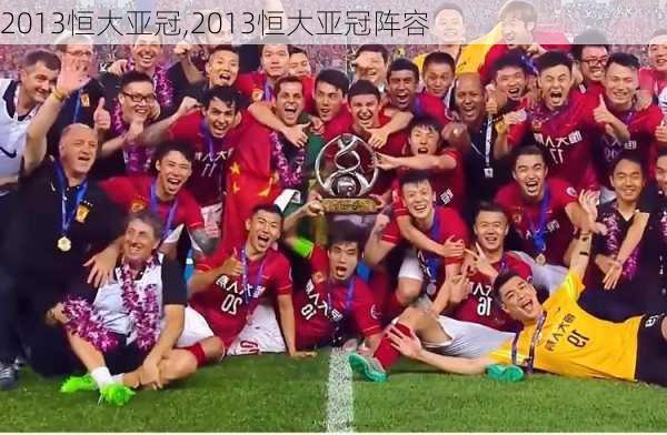 2013恒大亚冠,2013恒大亚冠阵容