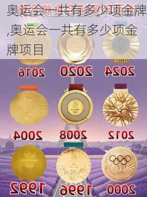 奥运会一共有多少项金牌,奥运会一共有多少项金牌项目
