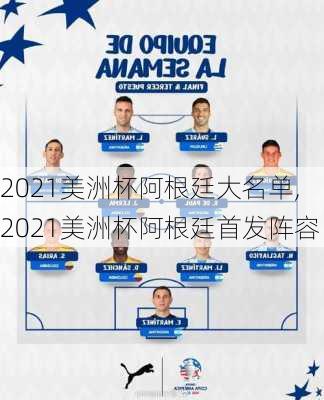 2021美洲杯阿根廷大名单,2021美洲杯阿根廷首发阵容
