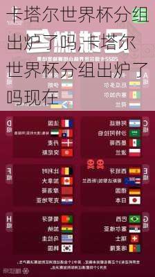 卡塔尔世界杯分组出炉了吗,卡塔尔世界杯分组出炉了吗现在