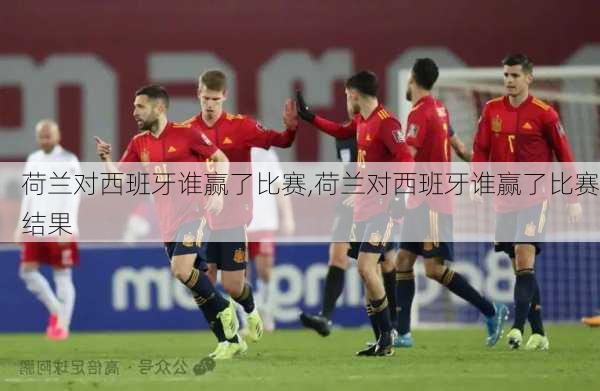 荷兰对西班牙谁赢了比赛,荷兰对西班牙谁赢了比赛结果