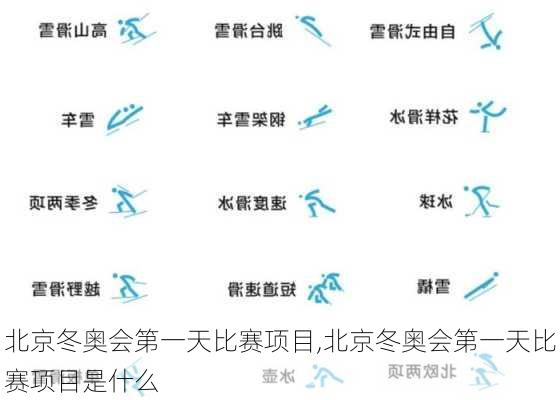 北京冬奥会第一天比赛项目,北京冬奥会第一天比赛项目是什么