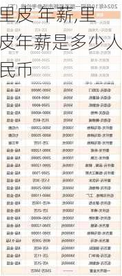 里皮 年薪,里皮年薪是多少人民币