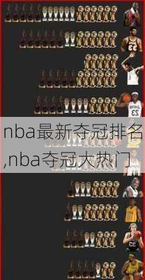 nba最新夺冠排名,nba夺冠大热门