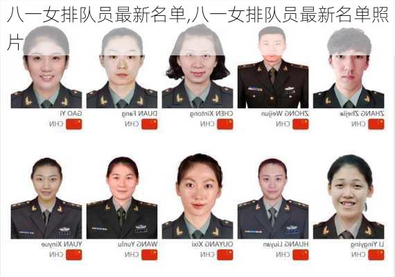 八一女排队员最新名单,八一女排队员最新名单照片