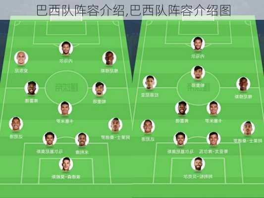巴西队阵容介绍,巴西队阵容介绍图
