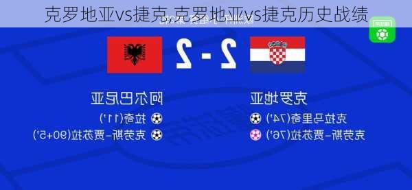 克罗地亚vs捷克,克罗地亚vs捷克历史战绩