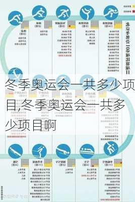 冬季奥运会一共多少项目,冬季奥运会一共多少项目啊