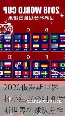 2020俄罗斯世界杯小组赛分组,俄罗斯世界杯球队分档