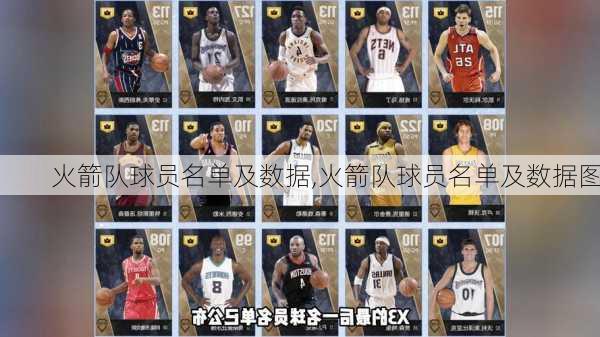 火箭队球员名单及数据,火箭队球员名单及数据图
