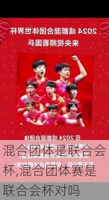 混合团体是联合会杯,混合团体赛是联合会杯对吗