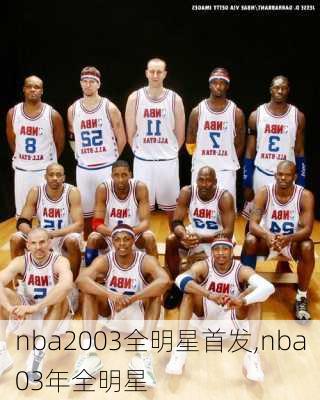 nba2003全明星首发,nba03年全明星